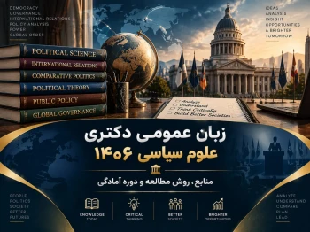 زبان عمومی دکتری علوم سیاسی 1406؛ منابع، روش مطالعه و آمادگی آزمون