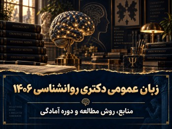 زبان عمومی دکتری روانشناسی 1406 | منابع، روش مطالعه و دوره آمادگی